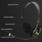 USB Headphone Noise Cancelling Earpiece Headset + Microphone For Skype Laptop