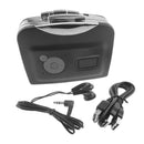Black New Portable USB Cassette  Cassette To MP3 Converter Cassette