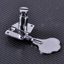 4set Chrome Open Bass Guitar Part Machine Heads Knob Tuning Peg Tuner Right Hand
