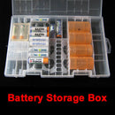 Rack Transparent AA AAA C D 9V Hard Plastic Battery Case Holder Storage Box