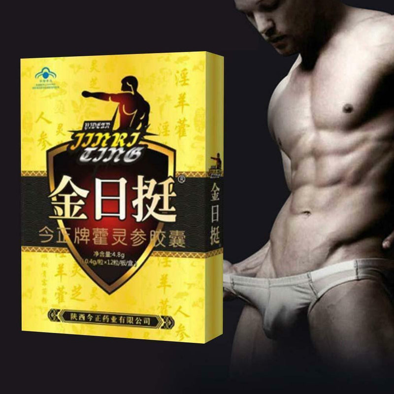 12 Pills Natural Herbal Strong Male Sexual Men Enhancer function Erection V L2J5