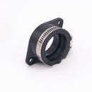 36mm 40mm Carburetor Intake Manifold Flange Adapter Fit for Suzuki GN250 (Black)