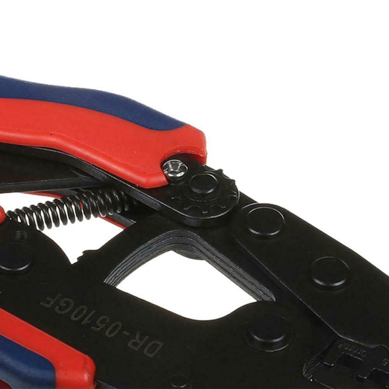 Ratchet Insulating Terminal Crimping Pliers Hand Tool Wire Clamp (DR-0510GF A