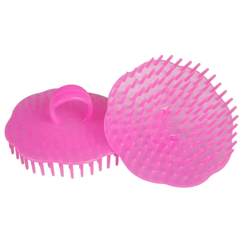Home Bathroom Easy Grip Hair Scalp Massager Shampoo Comb Cleaning Brush Dry Wet