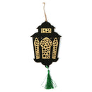 Wooden Eid Mubarak Pendant Muslim Ramadan Party Home Wall Hanging Ornament Decor