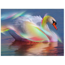 Drill Swan Lake 5D Diamond DIY Painting Home Decor Cross Craft Stitch