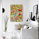 5D DIY Full Drill Diamond Painting Colorful Flower Butterfly Cross Stitch