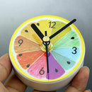 Unique Lemon Pattern Kitchen Refrigerator Fridge Magnet Portable Wall Clock