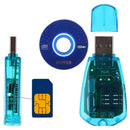 USB Cellphone Standard SIM Card Reader Copy Writer SMS  GSM/CDMA+CD KY Backup