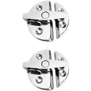 316 Marine Stainless Steel Boat Door Latch Round 58mm Boat Twist Lock Boat