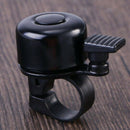 Bicycle Bell for Safety Cycling Metal Ring Black Bike Bell Horn Sound Alarm E5R8
