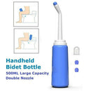 500ML Handheld Bidet Bottle Toilet Rinsing Sprayer For Personal Hygiene Washing