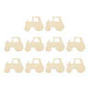 Unfinished Wood Cutout - 20 Pack Truck Shaped Wood Pieces for Wooden Craft DIY