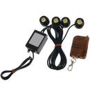 Car Drl 4 In 1 12V Eagle Eye Led Emergency Strobe Light Drl Wireless Remote