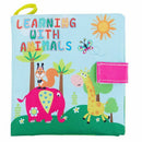 Soft Baby Cloth Book Early Educational Newborn Crib Toys for 0-36 Months In H3R7