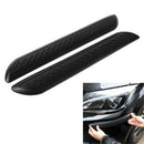 2Pcs Car Anti-Scratch Strip Anti-Collision Stickers,Black