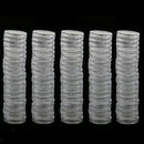 200x Plastic Coin Storage Display Capsules  Storage Collectible 22mm