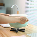 1Pc Black Foldable Non-Slip Heat Resistant Pad Trivet Pan Pot Holder Mat Kit -3C