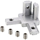 2020 Series 3 - Way End Corner Bracket Connector With Screw For Standard 6