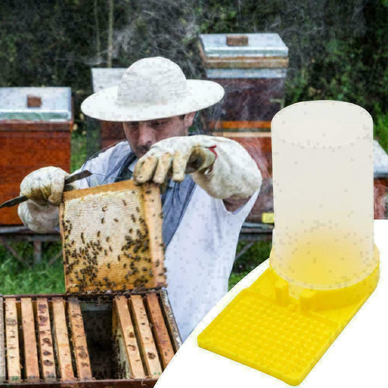 Multifunctional Bee Water Feeder Honeycomb Entrance Safe Tool Feeder O0P4 S N4U1