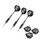 3pcs All Metal Stainless Iron Black Professional Darts 22g Safty Darts Nee3C