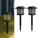 2x Pathway Light Solar Garden Light Outdoor Solar Landscape Light for Lawn Patio