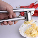 Home Kitchen DIY Stainless Steel Ginger Garlic Press Mince Crusher Squeezer Tool