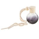 Empty Glass Auto Pendant Charm Perfume Bottle Holder 10ml f/ Auto Decor Ball
