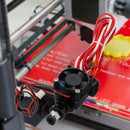12V 40W V6 J-Head Hotend Extruder Nozzle Kit with Cooling Fan/Teflon Tube/D X4T8