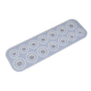 DIY Translucent Rings Shape Silicone Mold Jewelry Casting Mold 7 Different Sizes