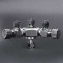 Aquarium Fish Tank 3 Way Air Pump Co2 Regulator Solenoid Cylinder Splitter