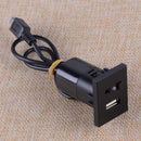 USB Dash Panel Input Connection Module Point MP3 Jack Fit for Ford Focus