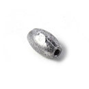 50PCS/set Pure Lead Olive Shape Sinker Outdoors Drain Fishing Making Supplies