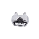 4pcs Stainless Steel Cable Clip Saddle Clamp for 5/32 inch 4mm Wire Ropes D3Z7
