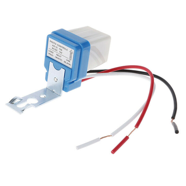 AC/DC 12V 10A Auto On Off Photocell Street Light Photoswitch Sensor SwitchB Gw