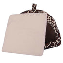 Soft-Warm Bed Small Pet Nest House Lepard Dog Cat Cotton Blend Mat