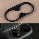 Car ABS Inner Rear Water Cup Holder Cover Trim Fit For Jeep Wrangler JK 2011-18