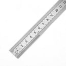 Stainless Steel Metal Straight Ruler Double Sided Measuring Tool (150mm)