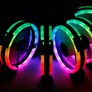 Computer PC RGB Color-Changing Symphony LED Light Case Fans LED Computer Co X2C1