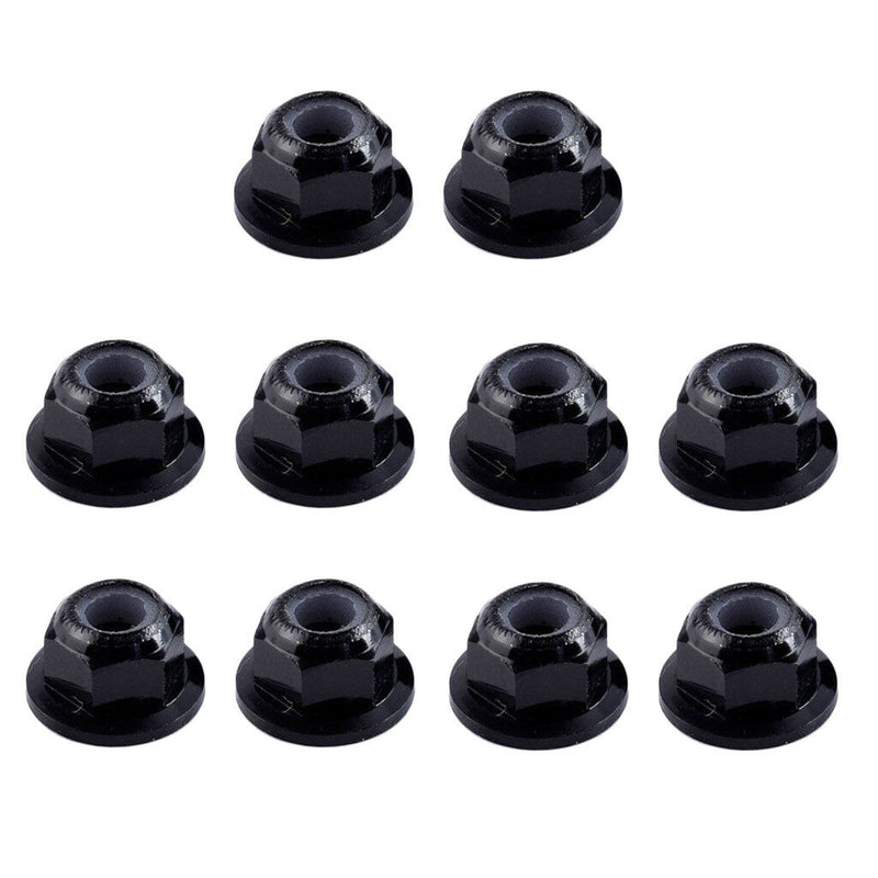 10pcs Steel M4 4mm RC Wheel Tires Nuts Flanged Nut for XS Axial 1/10 RC Cars
