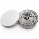 12PCS Cookie Cutters Stainless Steel Cookie Cutters Round Patisserie Cutter P6M3