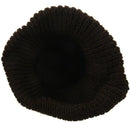 Mens Slouchy Long Beanie Knit Cap for Summer Winter Oversize brown