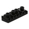 7 String Locking Nut Electric Guitar Nut Tremolo Bridge 48mm (Black)