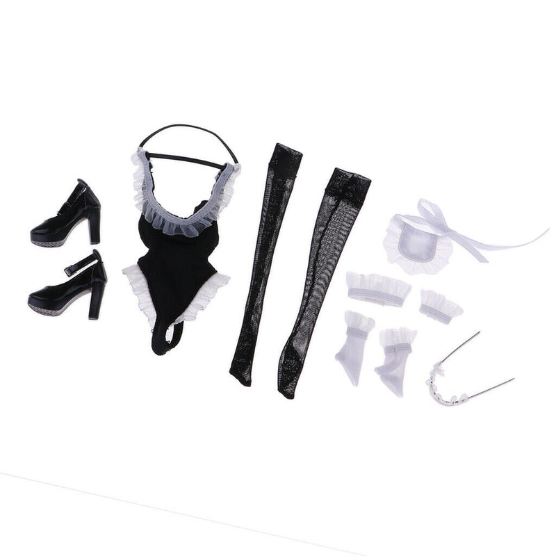 1/6 Scale Womens Maid Clothing Kit for , CY CG Girl, TTL, Enterbay 12