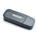 HOT Wireless Bluetooth 3.5mm AUX Audio Stereo Music Home Car Receiver Adapter