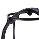 Black Plastic Wig Display Bracket Folding Durable Hat Wig Stand Holder Kit
