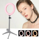 3.6*Photography LED Selfie Ring Light Dimmable Camera Makeup Video Live Stu BX