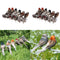 24Pcs Artificial Bird Feathered Realistic Sparrow Home Garden Decor Ornament