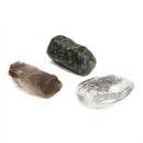 6x Mixed Natural Quartz Crystal Fossils Mineral Reiki Healing Specimen Gemstones