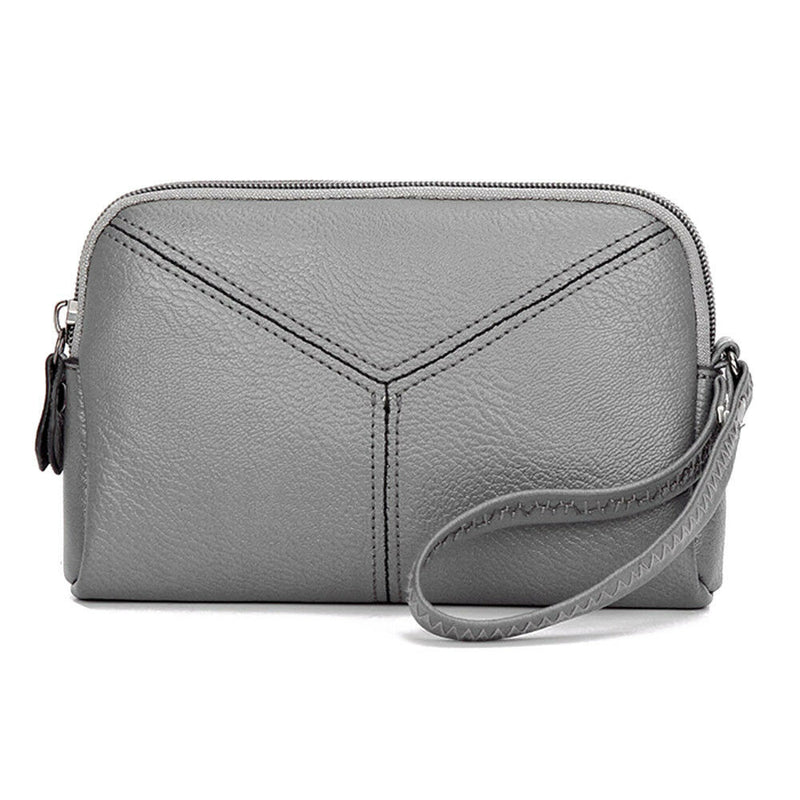 Women PU Leather Mini Phone Bag Card Coin Clutch Handbag Satchel Purse Wallet